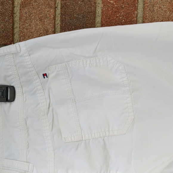 Tommy Hilfiger White Cargo Pants  Size 6 - Picture 12 of 12